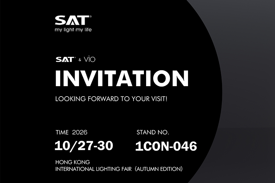 SAT & ViO at Hong Kong International Lighting Fair 2026